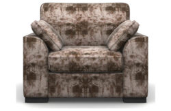 Heart of House Lincoln Shimmer Fabric Chair - Mink